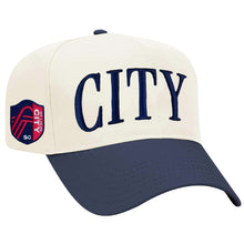 Load image into Gallery viewer, St. Louis CITY SC Puff Embroidered Structured Snapback Hat