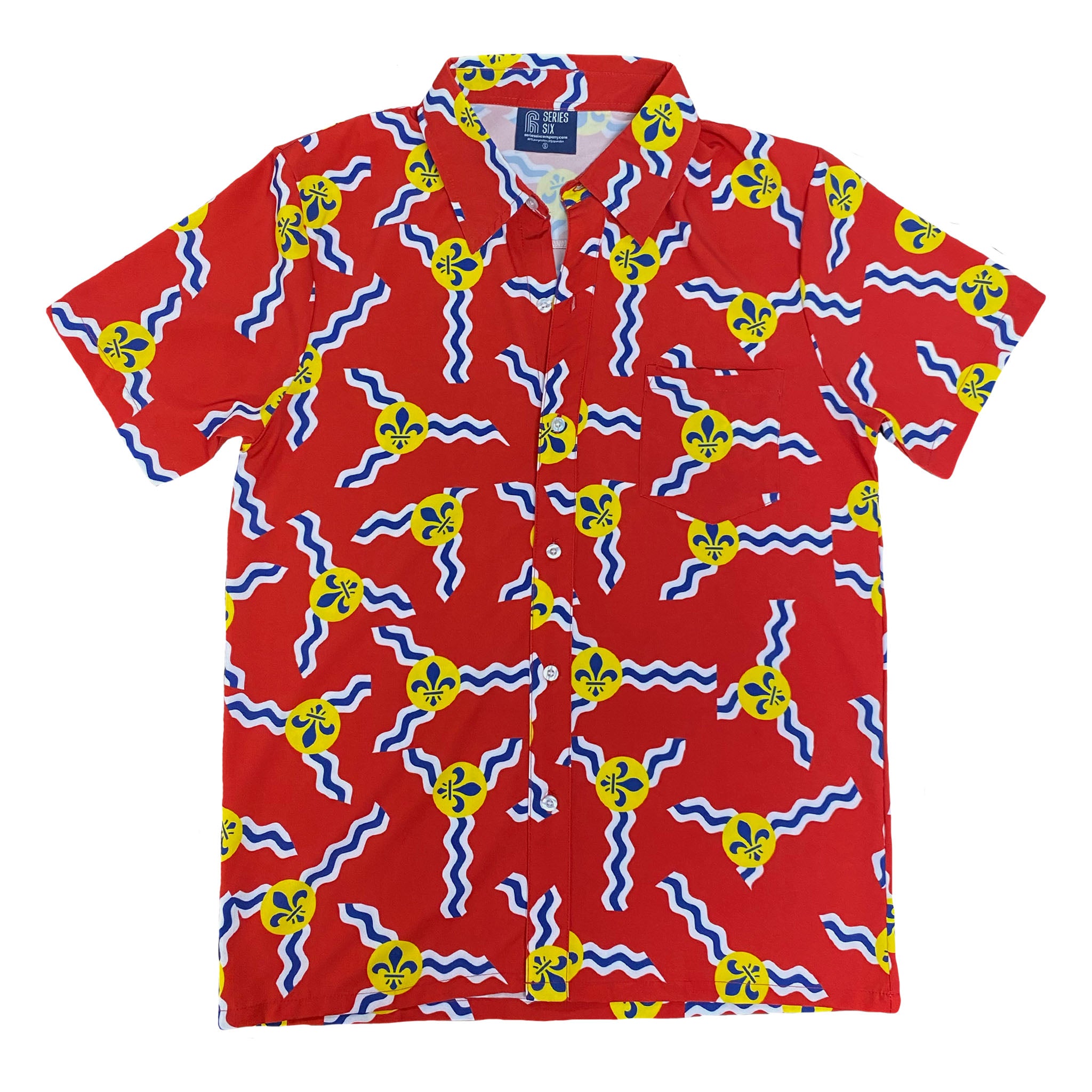 St. Louis Flag Hawaiian Shirt – Series Six