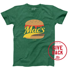 Load image into Gallery viewer, Mac's Local Eats Unisex Short Sleeve T-Shirt