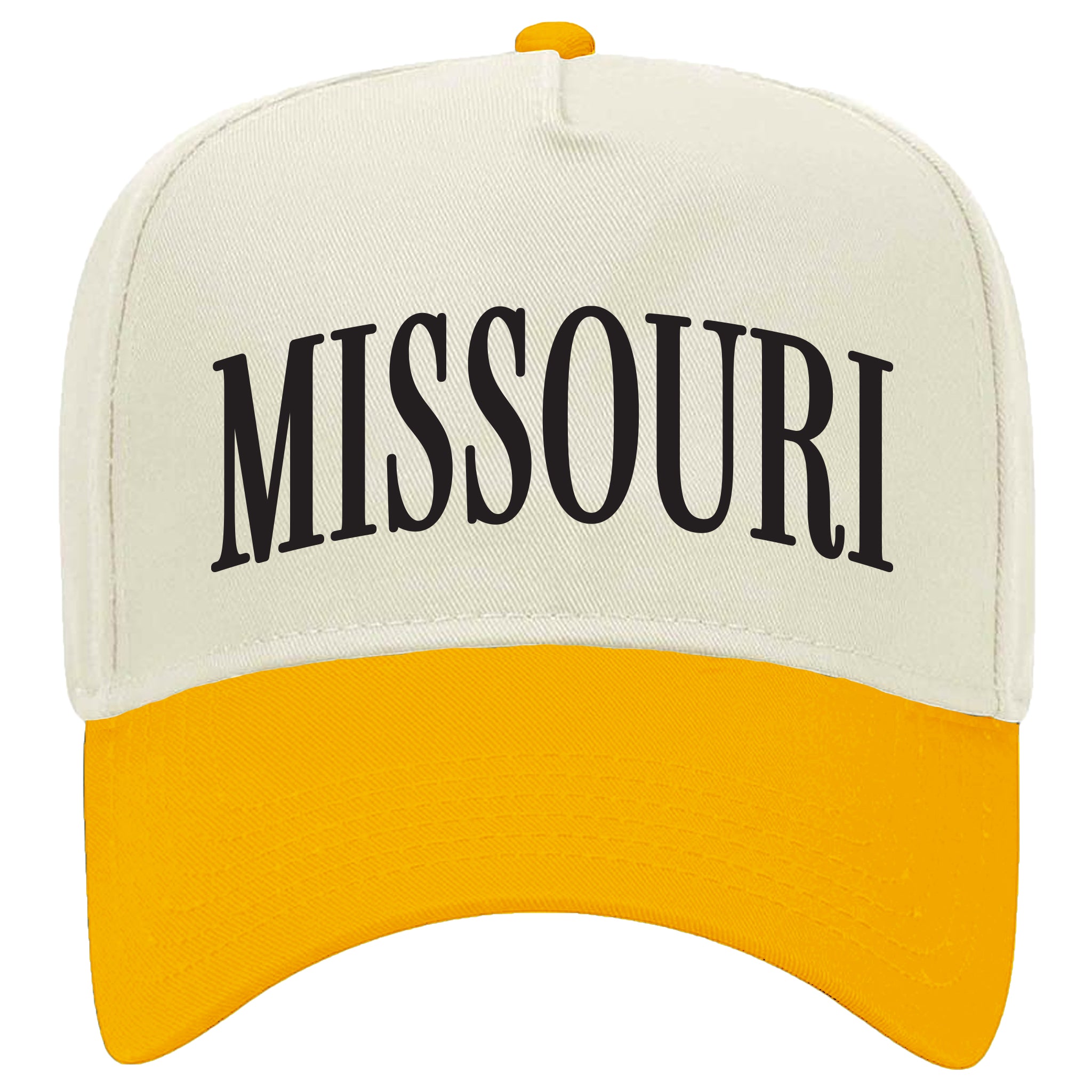 Missouri Puff Embroidered Structured Snapback Hat – Series Six