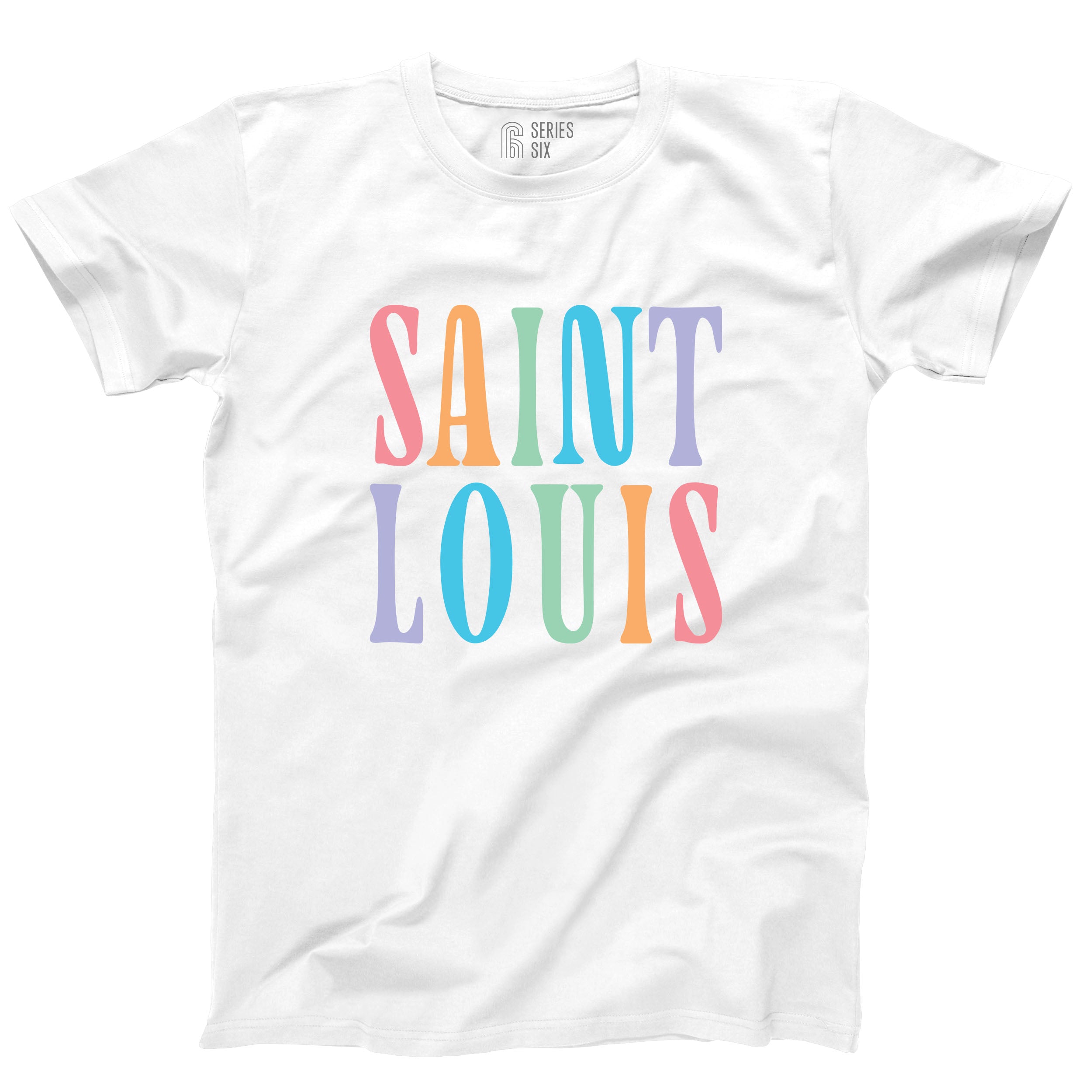 Pastel Saint Louis Unisex Short Sleeve T-Shirt – Series Six