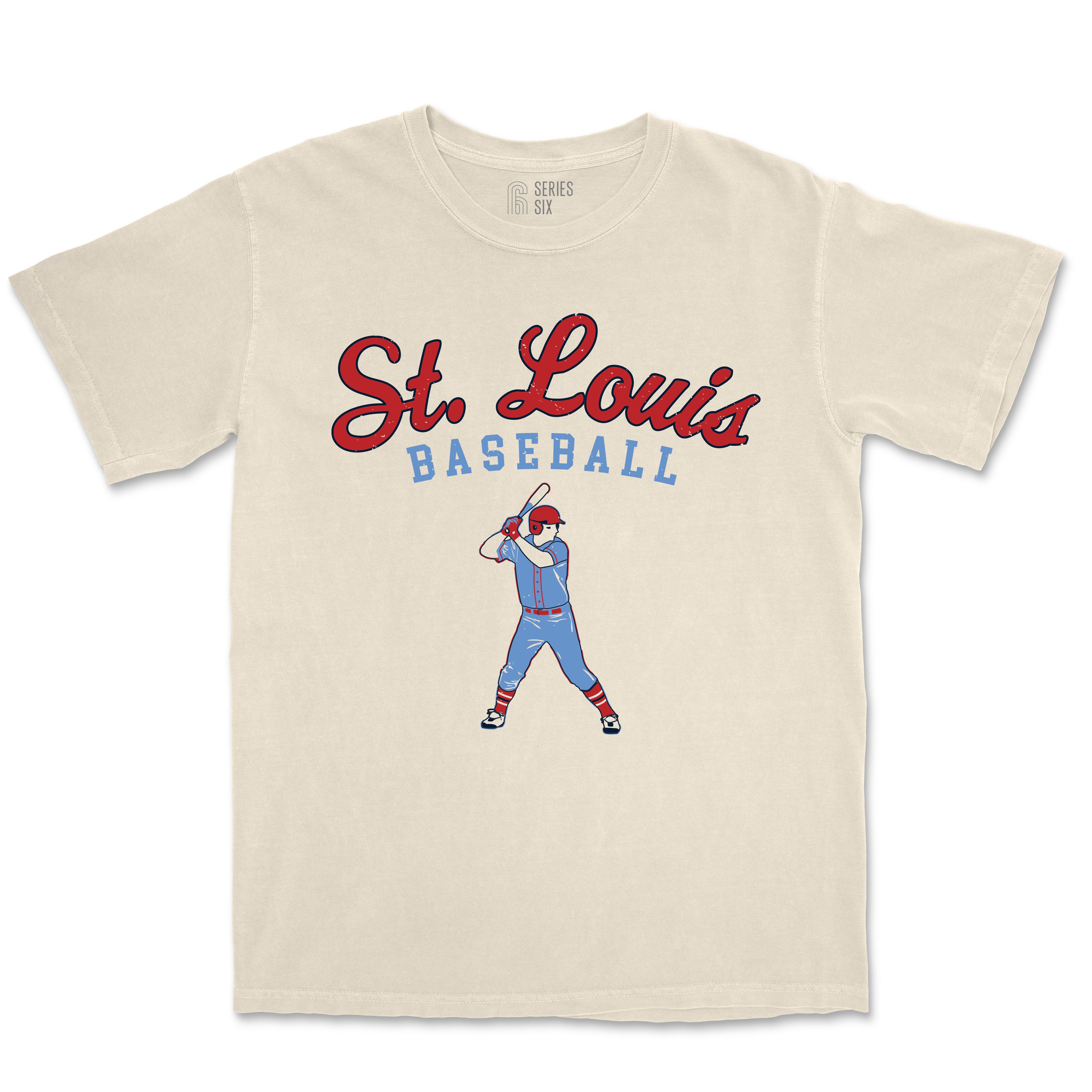 Vintage St. Louis Baseball Player Short Sleeve Unisex T-Shirt - Ivory –  Series Six