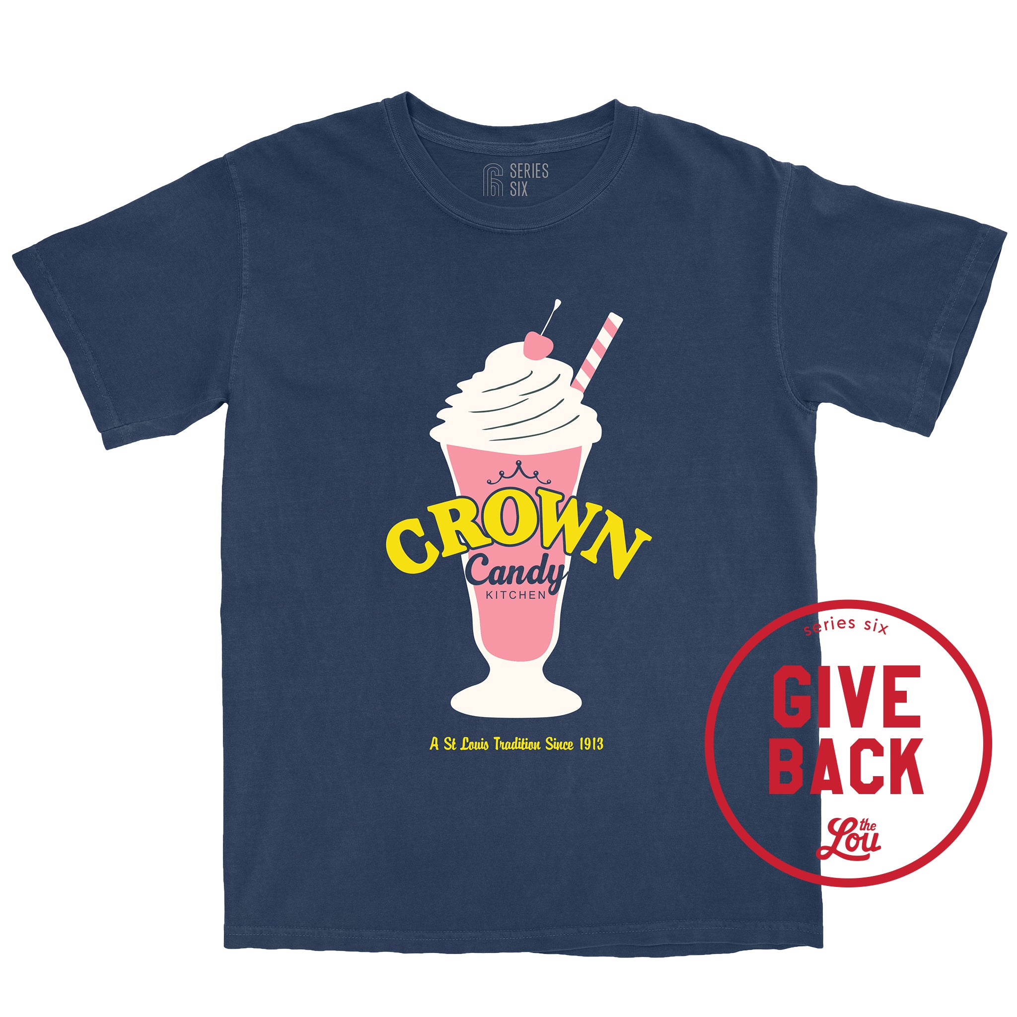 トップス babylclub Crown candy t (baby pink) Crown Candy Kitchen Unisex Short Sleeve T-Shirt – Series Six