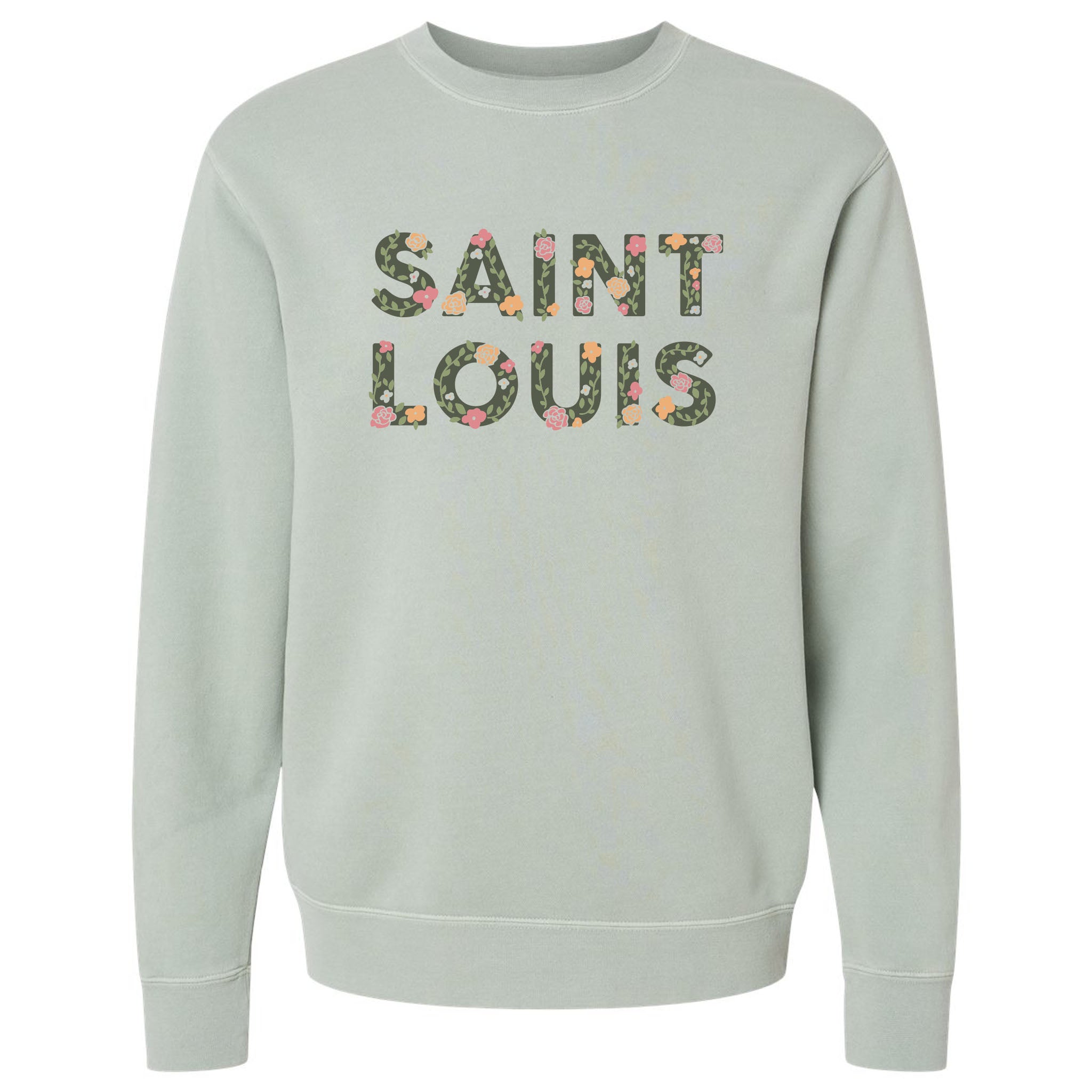 Saint Louis Floral Unisex Short Sleeve T-Shirt