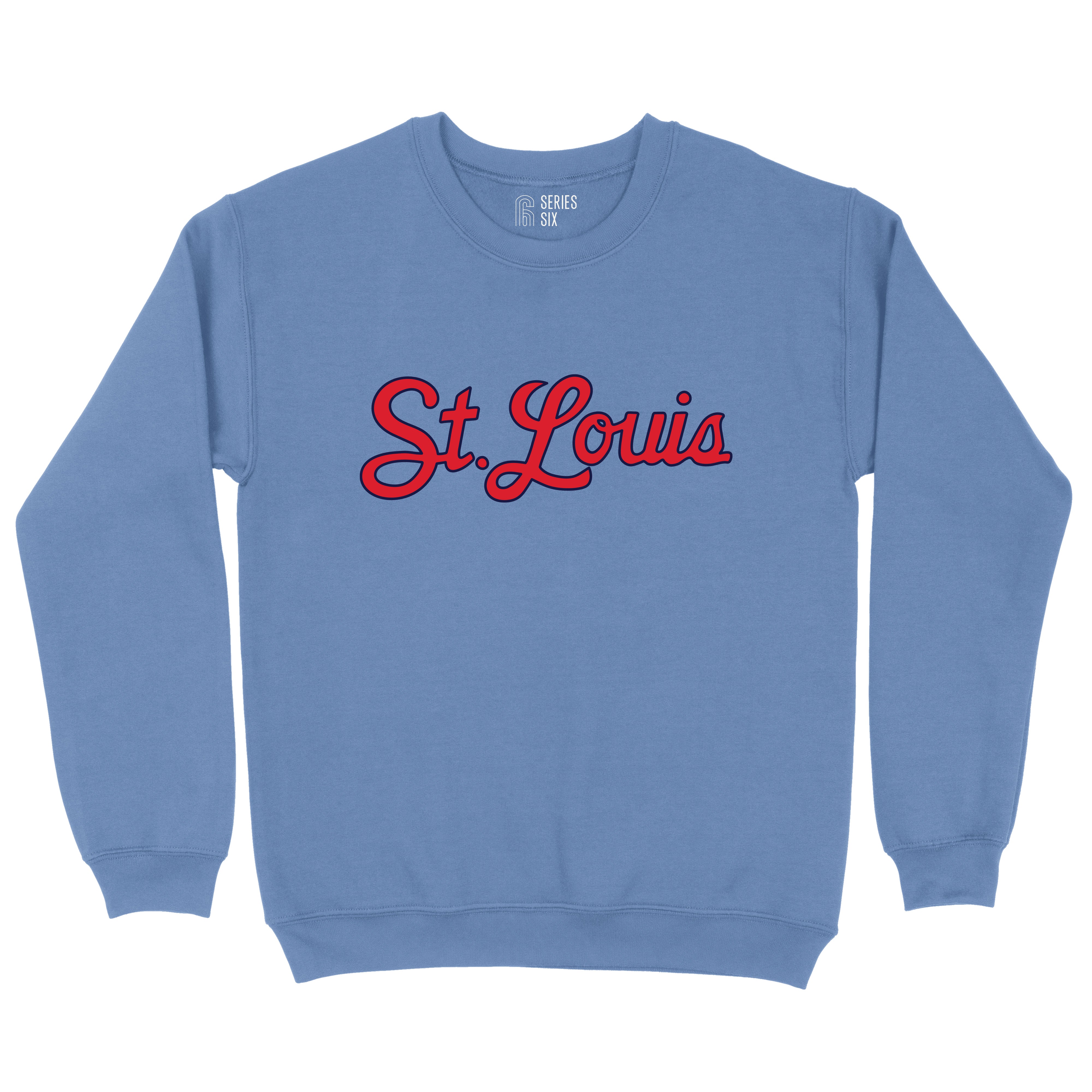 St. Louis Script Hooded Cropped Sweatshirt – Series Six