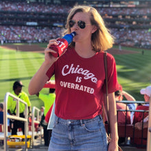 Load image into Gallery viewer, Chicago Is Overrated Unisex Short Sleeve T-Shirt