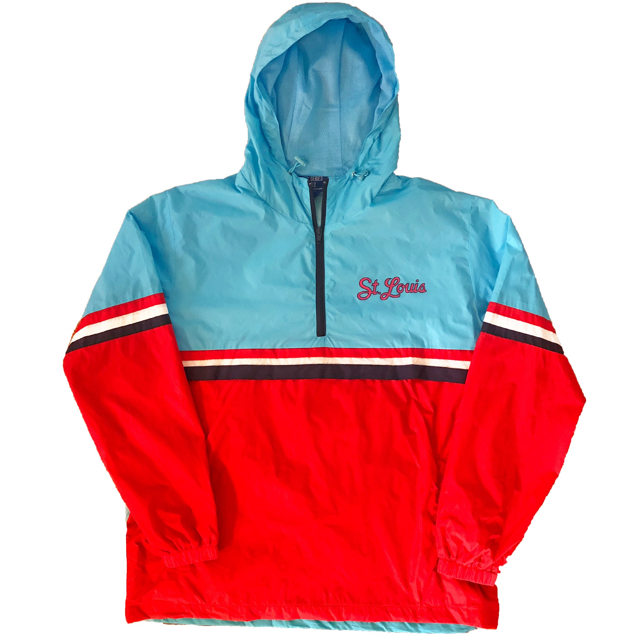 Retro Unisex Anorak Windbreaker Powder Blue – Series Six
