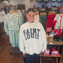 Load image into Gallery viewer, Saint Louis Mock-Neck Unisex Sweatshirt
