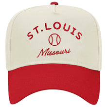 Load image into Gallery viewer, St. Louis Baseball Icon Embroidered Structured Snapback Hat
