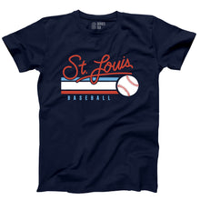 Load image into Gallery viewer, St. Louis Baseball Script Unisex Short Sleeve T-Shirt
