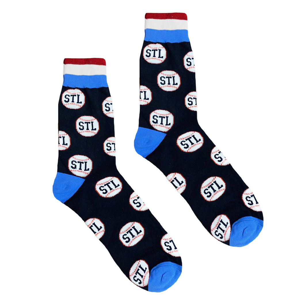 STL Baseball Socks