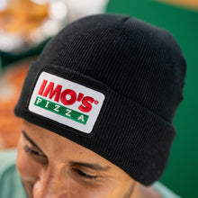 Load image into Gallery viewer, Imo&#39;s Pizza Patch Knit Beanie Hat
