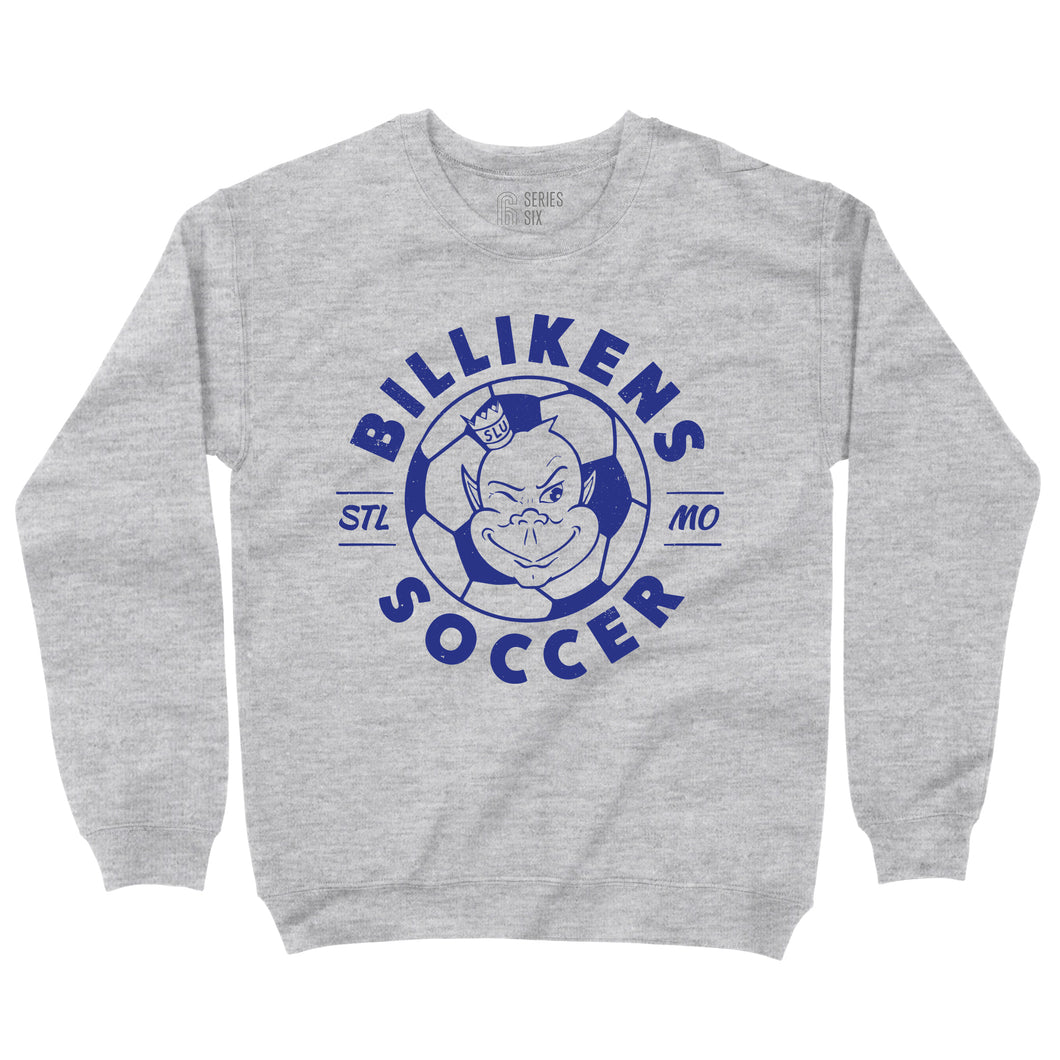 SLU Billikens Soccer Unisex Crewneck Sweatshirt