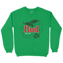 Load image into Gallery viewer, Budweiser St. Patrick's Day Unisex Crewneck Sweatshirt
