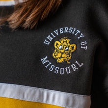 Load image into Gallery viewer, Mizzou Color Block Crewneck Unisex Sweatshirt
