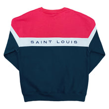 Load image into Gallery viewer, St. Louis CITY SC Stripe Color Block Crewneck Unisex Sweatshirt
