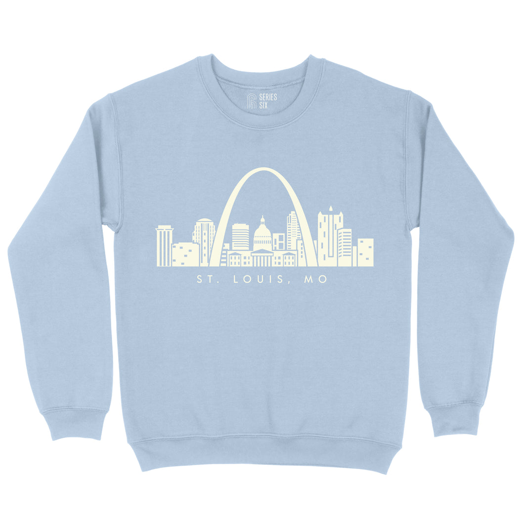 Classic St. Louis Skyline Unisex Crewneck Sweatshirt