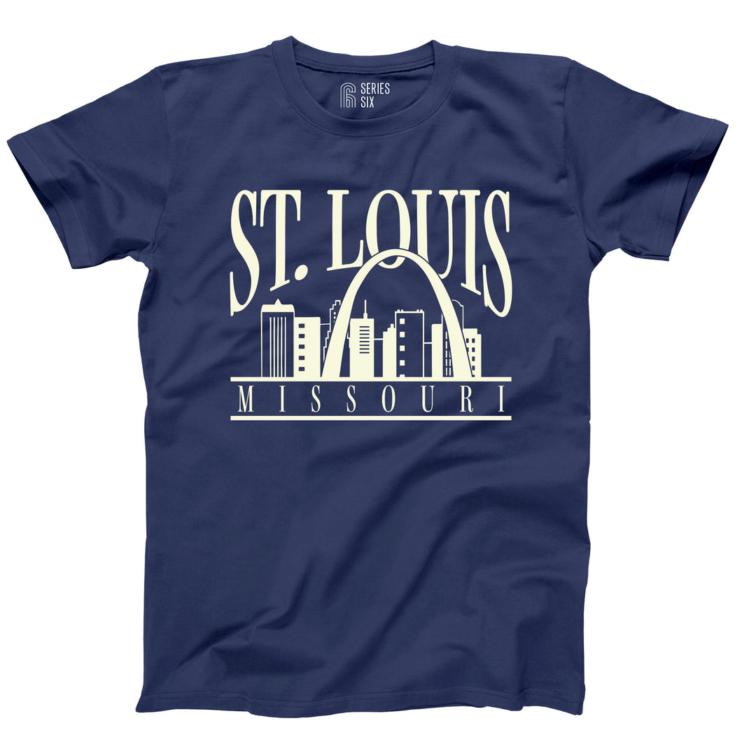 St. Louis Collegiate Skyline Unisex Short Sleeve T-Shirt