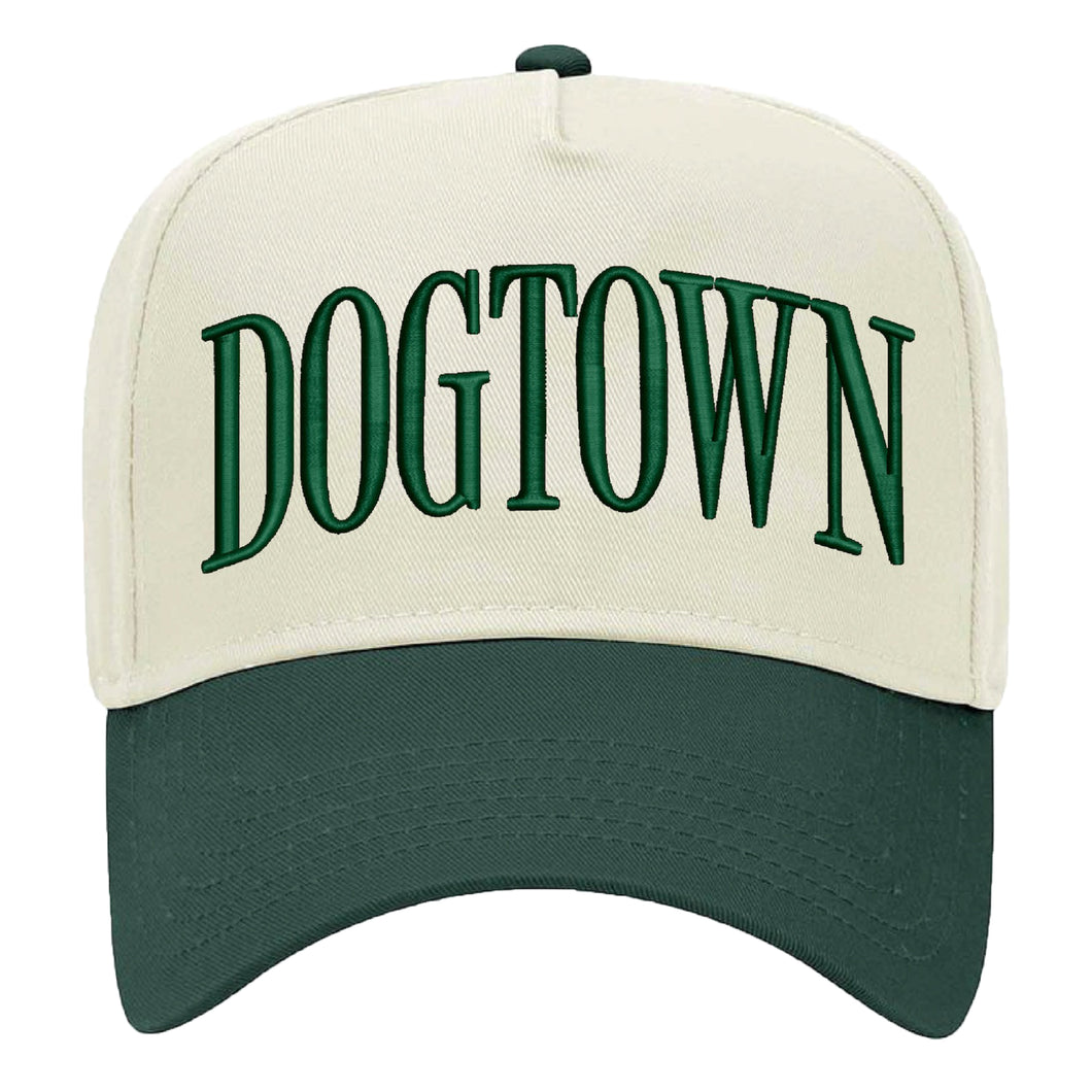 Dogtown Puff Embroidered Structured Snapback Hat