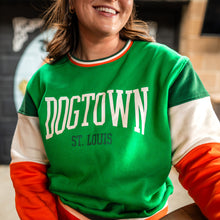 Load image into Gallery viewer, Dogtown Color Block Sleeves Unisex Sweatshirt
