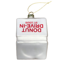 Load image into Gallery viewer, Donut Drive-In Glass Ornament
