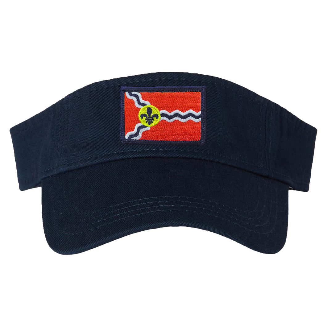 STL Flag Patch Unisex Visor