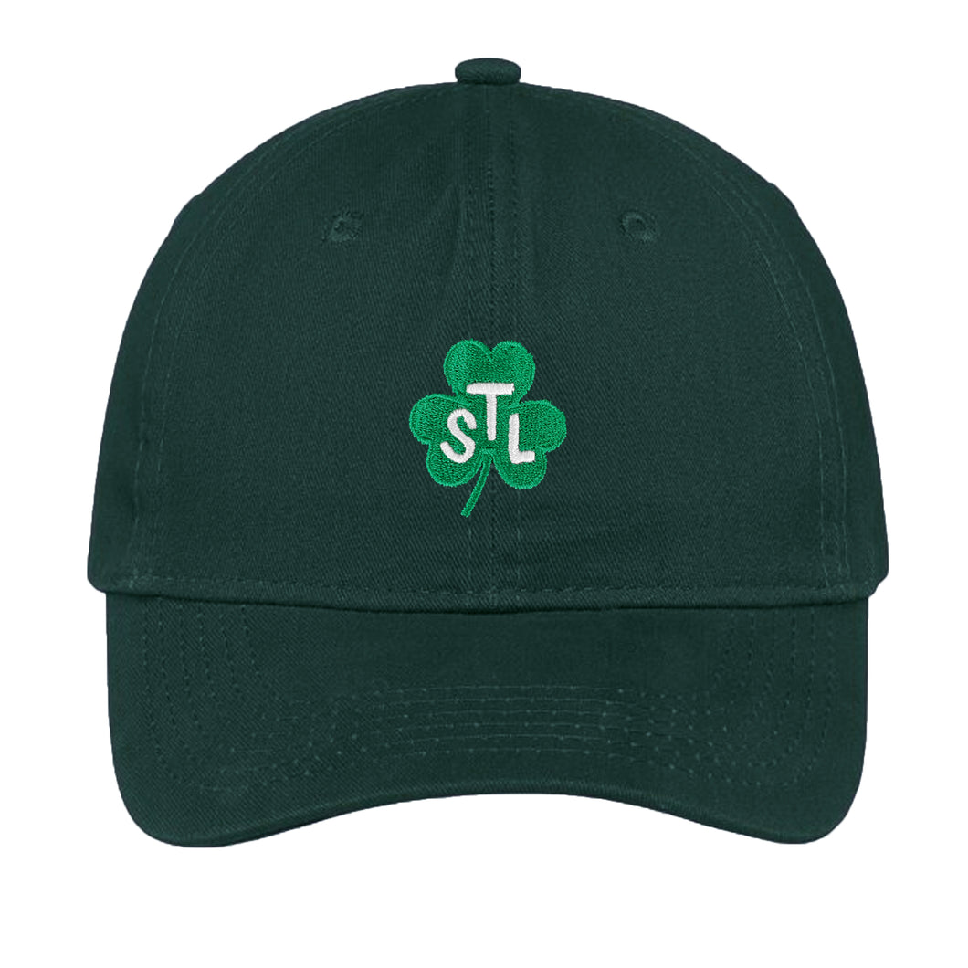 STL Shamrock Soft Style Hat - Forest Green