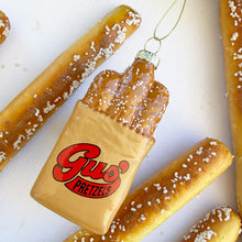 Load image into Gallery viewer, Gus' Pretzels Glass Ornament
