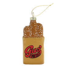Load image into Gallery viewer, Gus' Pretzels Glass Ornament
