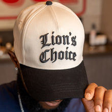 Load image into Gallery viewer, Lion&#39;s Choice Puff Embroidered Structured Snapback Hat
