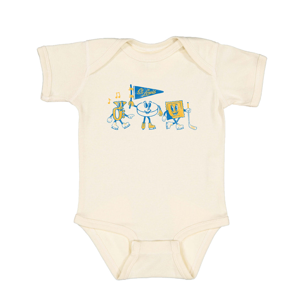 Hockey Icons Baby Onesie