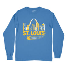 Load image into Gallery viewer, St. Louis Hockey Skyline Unisex Long Sleeve T-Shirt
