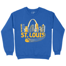 Load image into Gallery viewer, St. Louis Hockey Skyline Unisex Crewneck Sweatshirt

