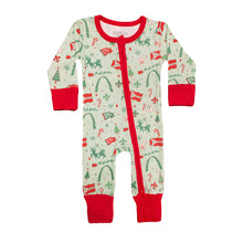 Load image into Gallery viewer, St. Louis Holiday Icons Baby Onesie Sleeper
