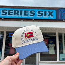 Load image into Gallery viewer, South City Flag Embroidered Structured Snapback Hat
