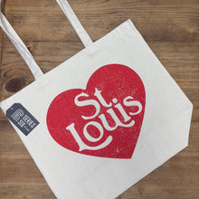 Load image into Gallery viewer, Saint Louis Heart Tote Bag
