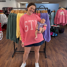 Load image into Gallery viewer, STL Mock-Neck Unisex Sweatshirt - Pink
