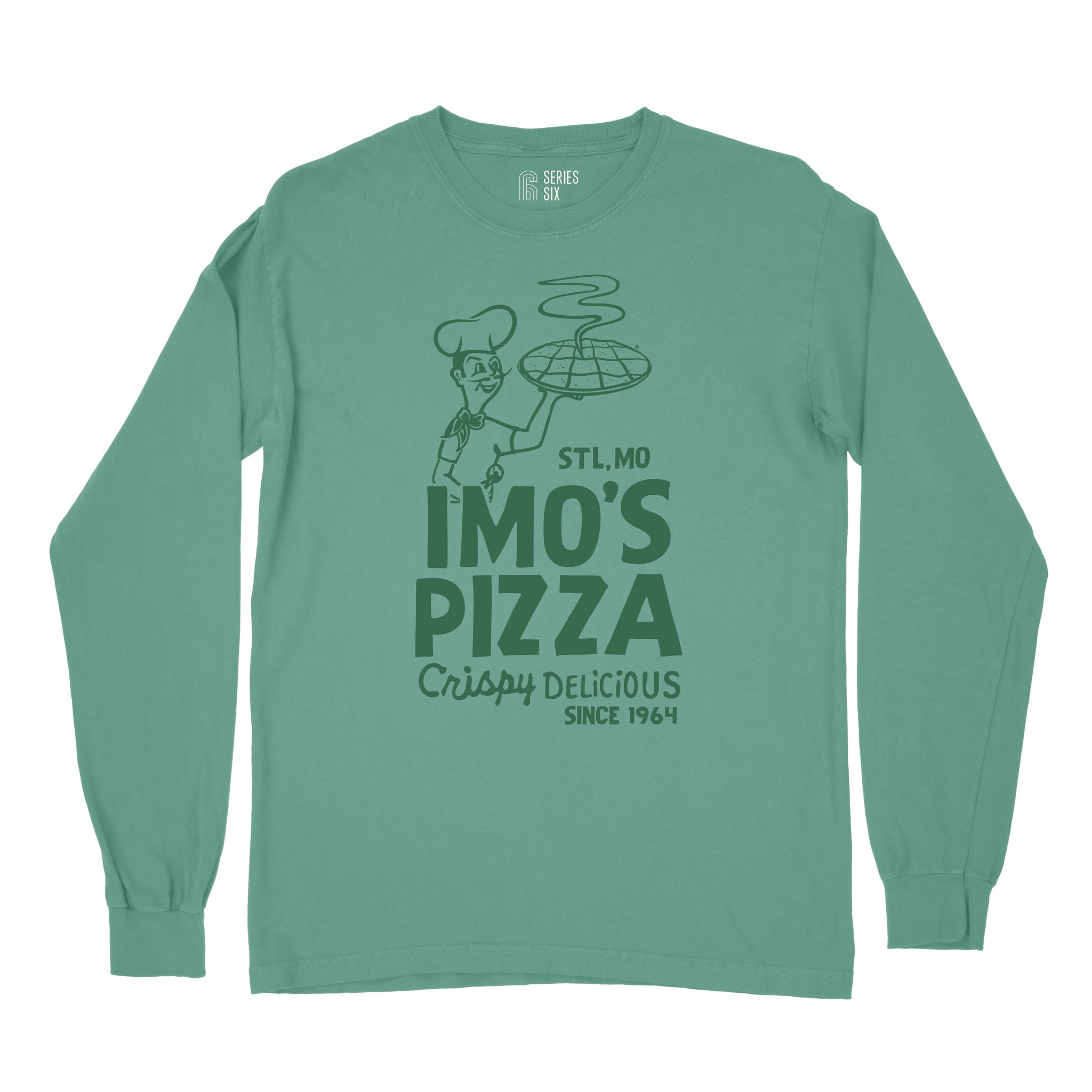 Imo's Pizza Retro Unisex Long Sleeve T-Shirt – Series Six