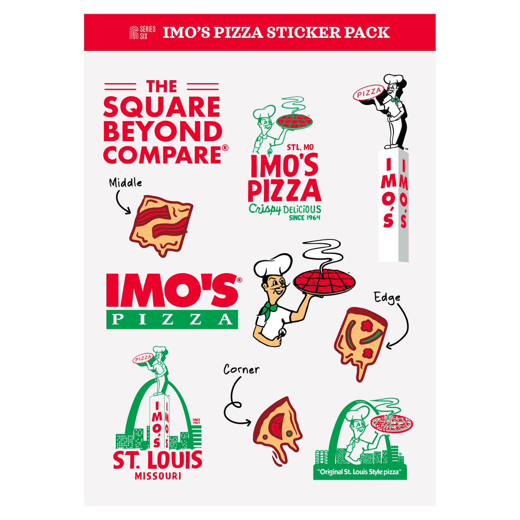 Imo's Pizza Sticker Pack