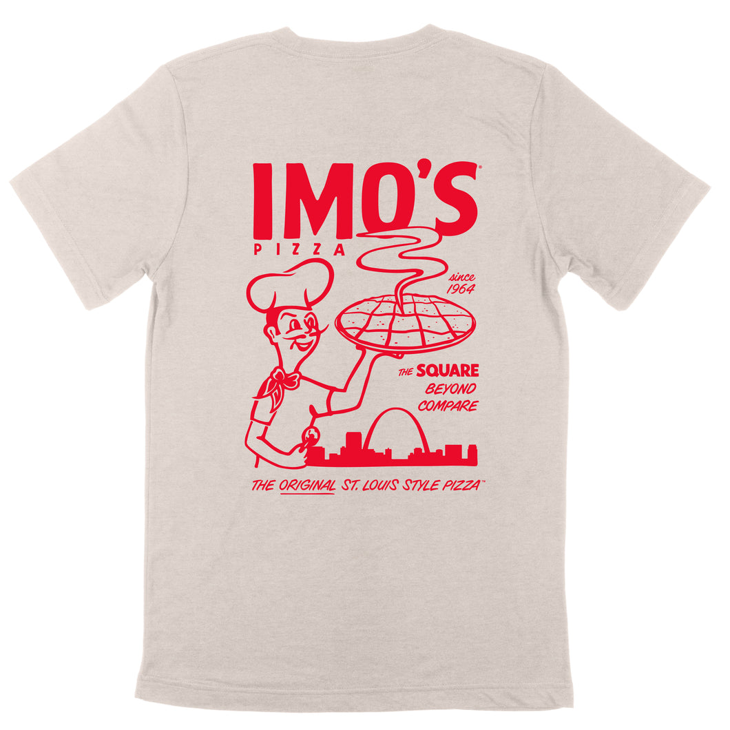 Imo's Pizza Vintage Unisex Short Sleeve T-Shirt