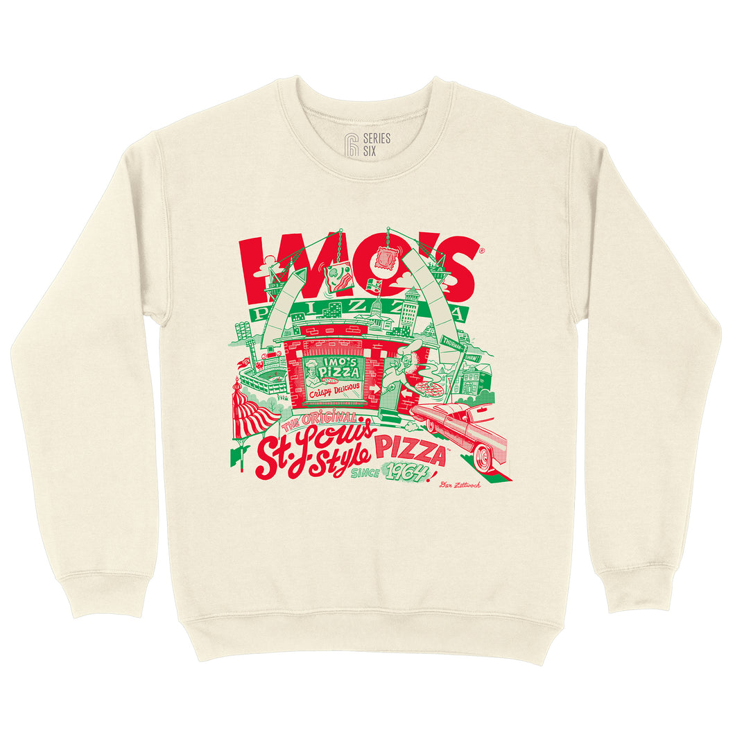 Imo's Pizza 60th Anniversary Unisex Crewneck Sweatshirt