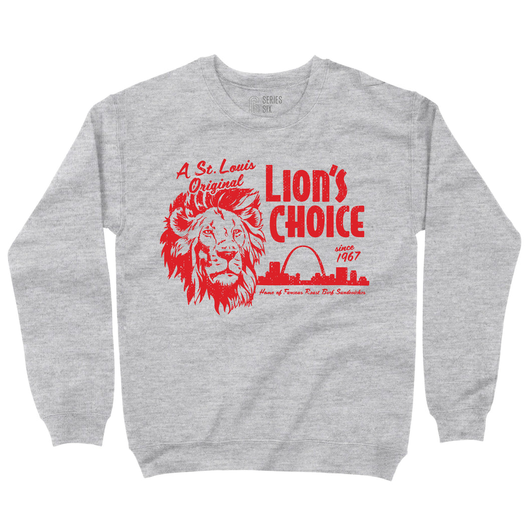 Lion's Choice Unisex Crewneck Sweatshirt