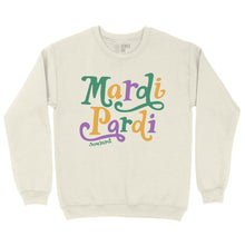 Load image into Gallery viewer, Mardi Pardi Crewneck Unisex Sweatshirt - Ivory
