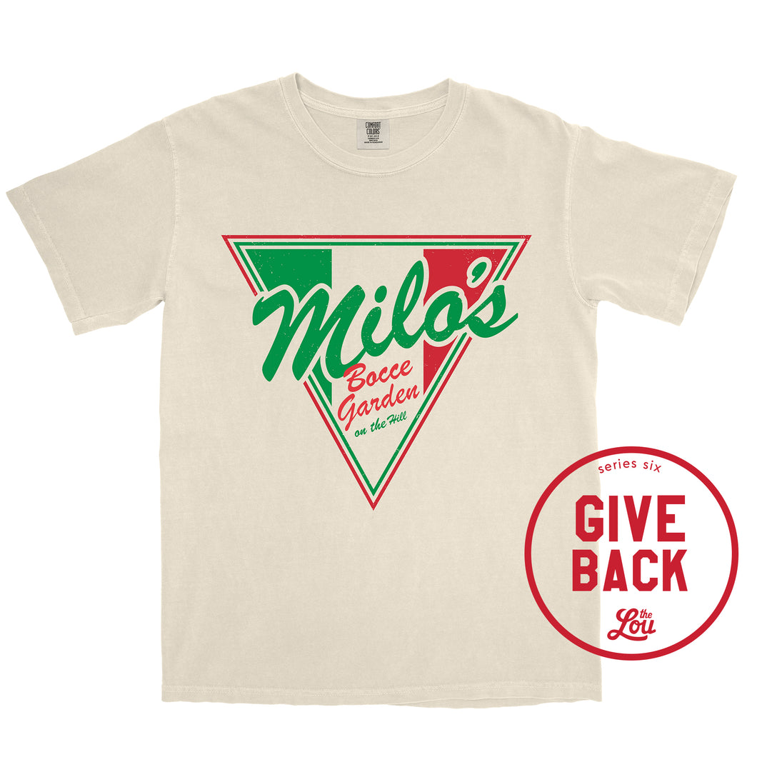Milo's Bocce Garden Unisex Short Sleeve T-Shirt