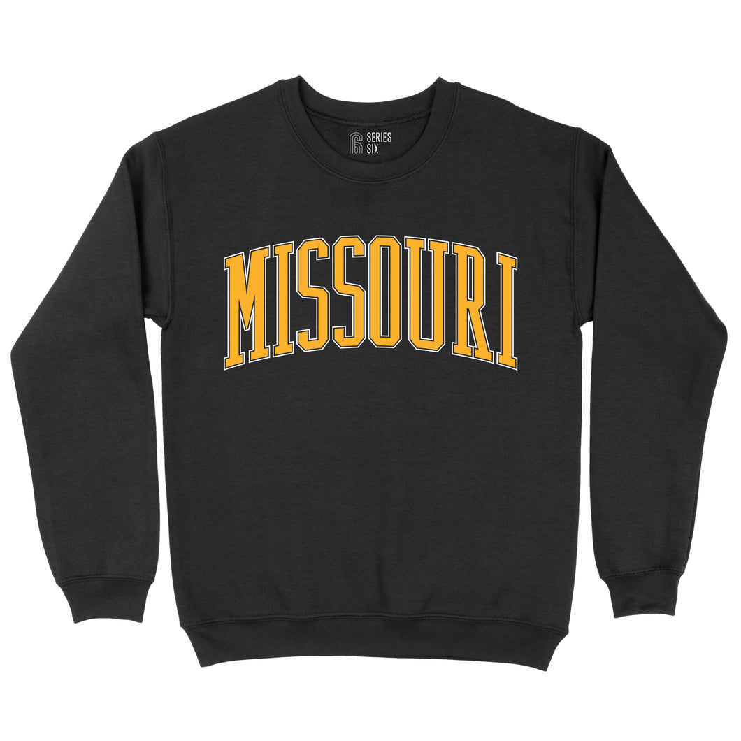 Missouri Puff Ink Crewneck Unisex Sweatshirt