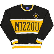 Load image into Gallery viewer, Mizzou Color Block Crewneck Unisex Sweatshirt
