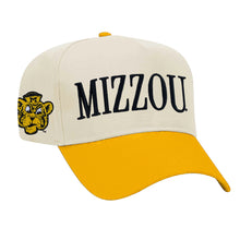 Load image into Gallery viewer, Mizzou Puff Embroidered Structured Snapback Hat
