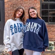 Load image into Gallery viewer, Saint Louis Mock-Neck Unisex Sweatshirt
