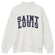 Load image into Gallery viewer, Saint Louis Mock-Neck Unisex Sweatshirt
