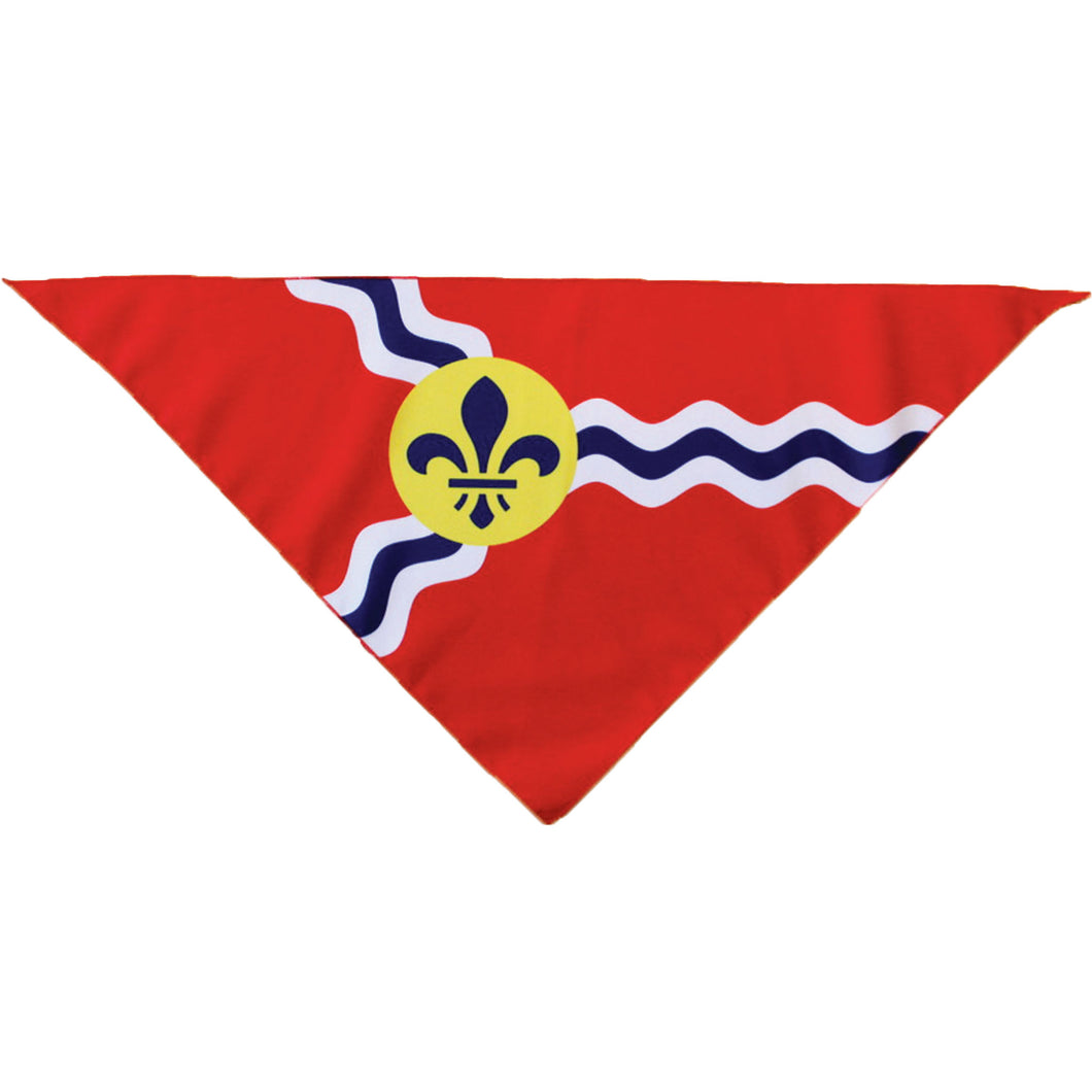 STL Flag Medium Size Pet Bandana